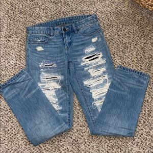BLANK NYC Distress denim